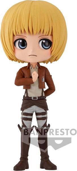 Фигурка Bandai Spirits Q posket Attack on Titan Armin Arlert Атака титанов Армин Арлерт 14 см QP AOT AA 14 А QP AOT AA 14 А фото