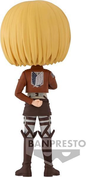 Фигурка Bandai Spirits Q posket Attack on Titan Armin Arlert Атака титанов Армин Арлерт 14 см QP AOT AA 14 А QP AOT AA 14 А фото