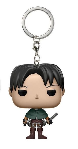 Фігурка - брелок Funko Pop Фанко Поп Atack on Titan Атака Титанів Леві Аккерман Levi Ackerman 4 см АТ 22.235 АТ 22.235 фото