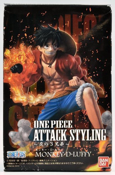 Фигурка Bandai Attack Styling&nbsp;Luffy One Piece Ван Пис Луффи 10 см B MD OP AS B MD OP AS фото