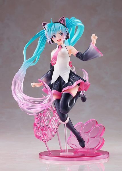 Фігурка Taito Vocaloid Hatsune Miku Happy Cat ver. Вокалоїд Хацуне Міку 23 см T V HM HC 23 T V HM HC 23 фото