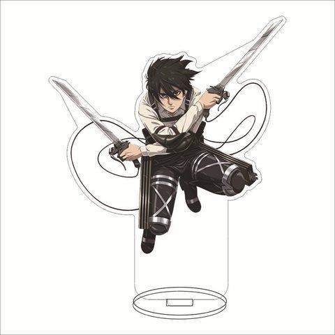 Акрилова фігурка Атака титанів Мікаса Attack on Titan Mikasa 15 см 3063320672 фото