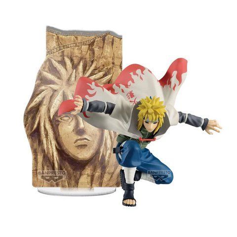 Фігурка Banpresto Наруто Мінато Намікадзе та стенд Голова Хокаге NARUTO Namikaze Minato 7 см B N NM 7 2676043870 фото