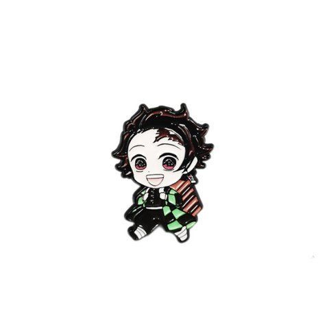 Значок Клинок рассекающий демонов Танджиро Demon Slayer Tanjiro 3,5 см P DS T 01 2358957359 фото