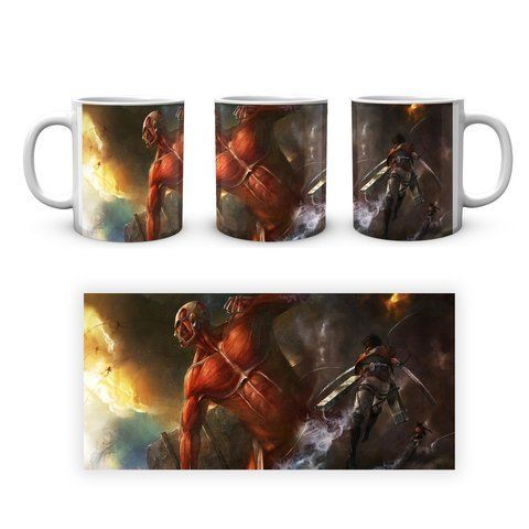 Кружка GeekLand Attack on Titan Атака Титанов Колоссальный титан AOT 002.06 AOT 002.06 фото