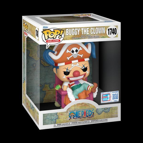 Фигурка Funko Pop Ван Пис Багги Клоун One Piece Buggy The Clown 15 см Deluxe Exclusive DE BC 1740 DE BC 1740 фото