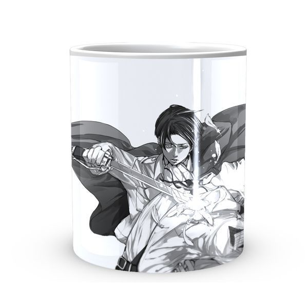 Кружка GeekLand Атака Титанов Attack on Titan Леви Аккерман и Эрвин Смит AT.02.60 AT.02.60 фото