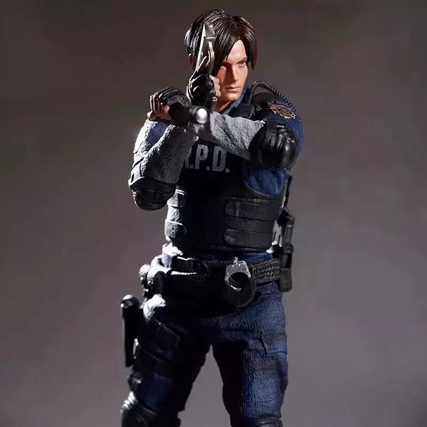 Фігурка Леон Скотт Кеннеді Обитель зла Resident Evil Leon S. Kennedy 32см CH RE LK 32 2792107186 фото