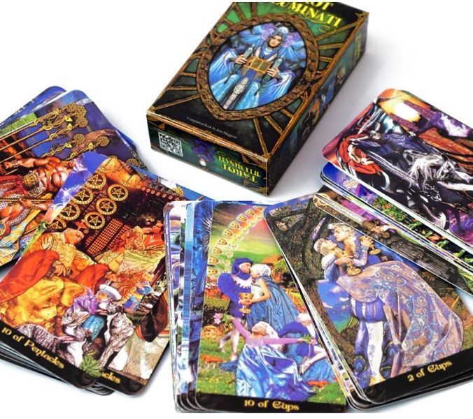 Карты Таро Иллюминатов Tarot Illuminati 10.2х6 см 2569389028 фото