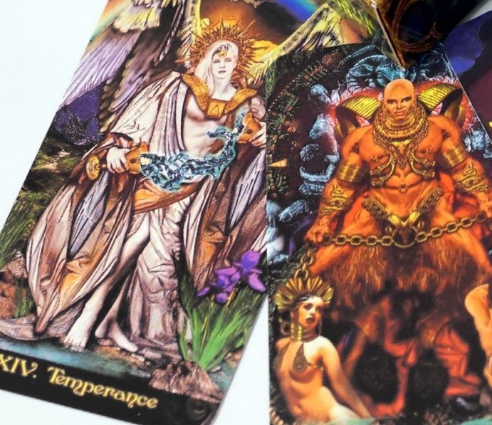 Карты Таро Иллюминатов Tarot Illuminati 10.2х6 см 2569389028 фото