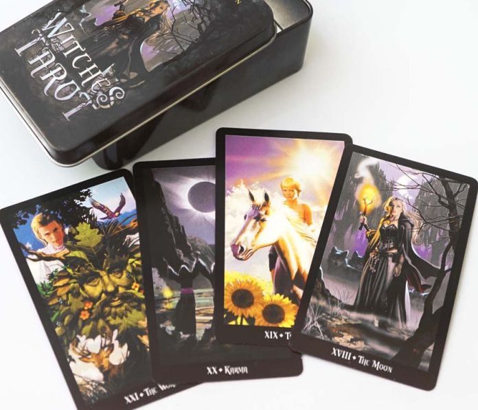 Карты Таро Ведьм Witches Tarot в металлической коробке 2514174180 фото