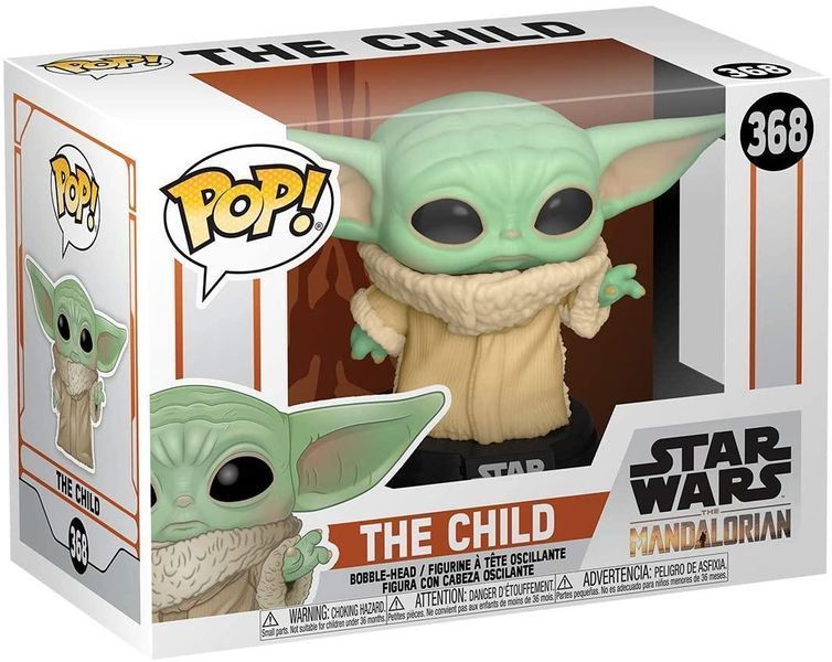 Фигурка Funko Pop Фанко Поп Star Wars The Mandalorian Мандалорец Малыш Йода The Child 10 см&nbsp;SW BY 368 SW BY 368 фото