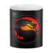 Кружка GeekLand Mortal Kombat Мортал Комбат эмблема черный фон MK.02.49 MK.02.49 фото 1
