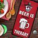 Відкривачка пляшок на стіну Beer is cheaper than therary 124746 фото 2