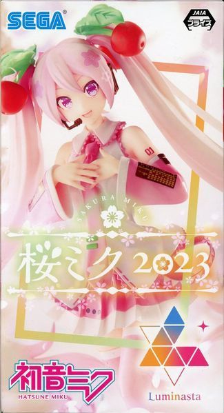 Фигурка Sega Вокалоид Сакура Мику Vocaloid Sakura Miku 2023 20 см S V SM 2023 S V SM 2023 фото