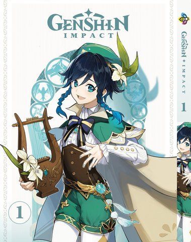 Манга маньхуа Bee's Print Геншин імпакт Genshin Impact Том 01 BP GI 01 BP GI 01 фото