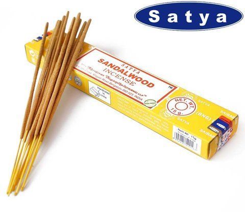 Ароматичні палички Сандал Satya Sandalwood 2830295176 фото