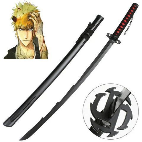 Катана Блич Ичиго Куросаки Bleach Ichigo Kurosaki 104 см K B IK1 2881874308 фото