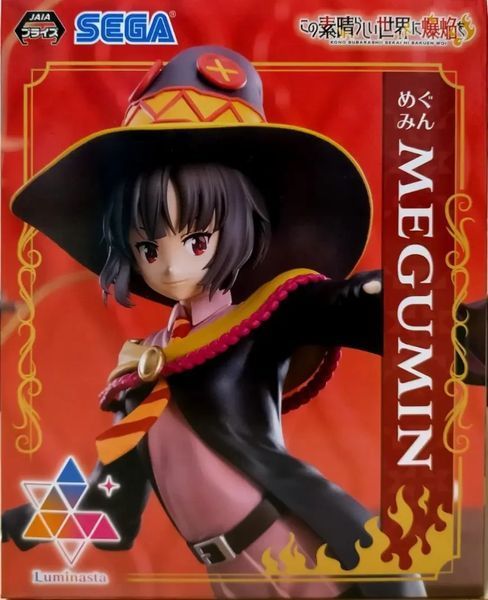 Фигурка Sega Luminasta KonoSuba Megumin Да благословят боги этот прекрасный мир! Мегумин 20 см SL KS M 20 SL KS M 20 фото
