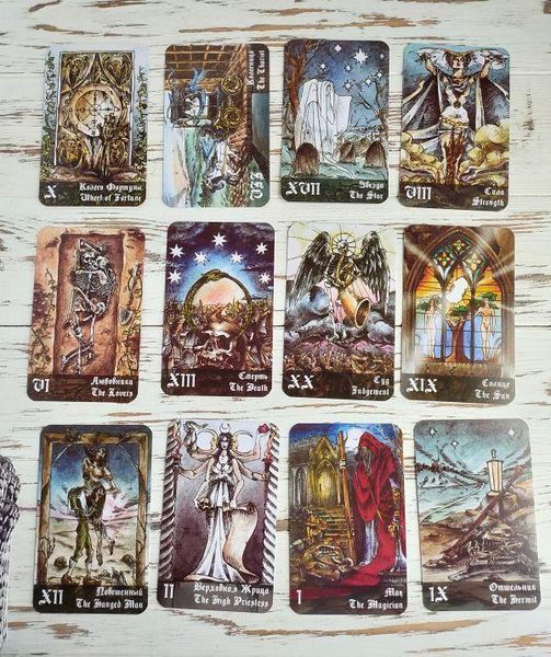 Набір Кладбищенське Таро Necropolis Tarot 2021880365 фото