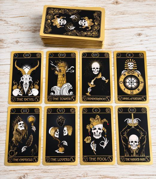 Карты Таро Скелетон Skeleton Tarot 2082847362 фото