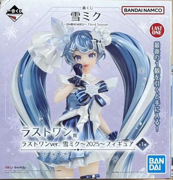 Фігурка Bandai Ichiban Kuji Vocaloid Хацуне Міку Вокалоїд SNOW MIKU 18 см B HM SIC 18 2865110713 фото