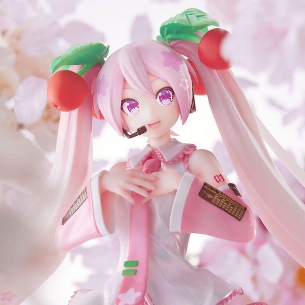 Фигурка Sega Вокалоид Сакура Мику Vocaloid Sakura Miku 2023 20 см S V SM 2023 S V SM 2023 фото