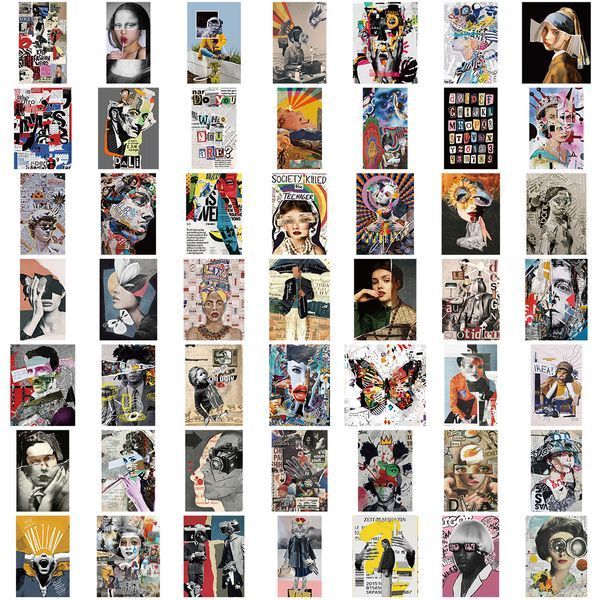 Стикерпак Современное Искусство Набор наклеек GeekLand Modern Art 50 штук 2881878552 фото