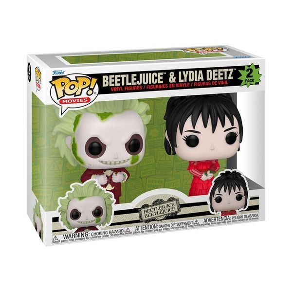 Фигурка Funko Pop Битлджус Битлджус и Лидия Дитц Beetlejuice Beetlejuice and Lydia Deetz 10 см FP B BLD2 FP B BLD2 фото