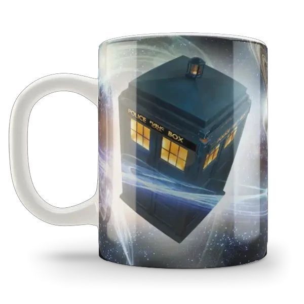 Кружка GeekLand белая Доктор Кто Doctor Who Тардис DW.02.071 1683725895 фото