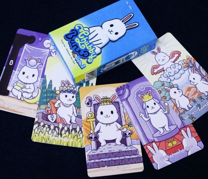 Карти Таро Пухлої Булочки Chubby Bunny Tarot 2569389124 фото