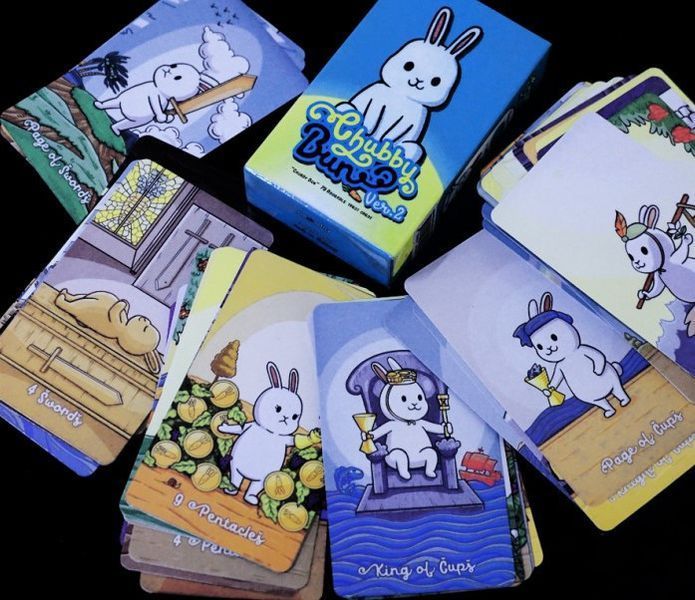 Карти Таро Пухлої Булочки Chubby Bunny Tarot 2569389124 фото