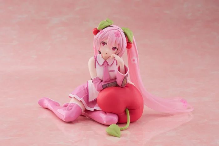 Фигурка Taito Вокалоид Сакура Хацунэ Мику Vocaloid Sakura Hatsune Miku Cherry Cushion Ver. 12 см T V SHM CC 12 2553549651 фото