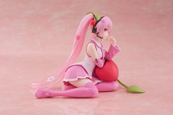 Фигурка Taito Вокалоид Сакура Хацунэ Мику Vocaloid Sakura Hatsune Miku Cherry Cushion Ver. 12 см T V SHM CC 12 2553549651 фото