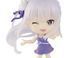 Фигурка Banpresto Q Posket Mini Эмилия&nbsp;Жизнь с нуля в альтернативном мире Emilia Re:Zero 7 см WST RZ E 02 A WST RZ E 02 A фото 3