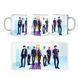 Кружка GeekLand&nbsp;Bangtan Boys Геометричний фон BTS CP 04.470.245 1757908119 фото 2