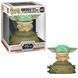 Фигурка Funko Pop Фанко Поп Мандалорец Грогу использует Силу Grogu using the Force 15 см SW M GUF 485 SW M GUF 485 фото 2
