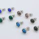 Пусеты Цефеида emerald 925 29-11104S04-5037s фото 4