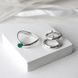 Кільце Тонка Матерія Emerald 925 16 123-S04-5116k фото 2