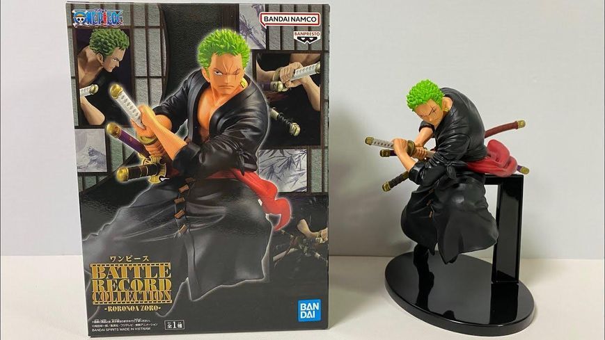 Фигурка Bandai Spirits&nbsp;Battle Record&nbsp;One Piece Большой Куш&nbsp;The Roronoa Zoro Зоро 17 см BS BR OP Z BS BR OP Z фото