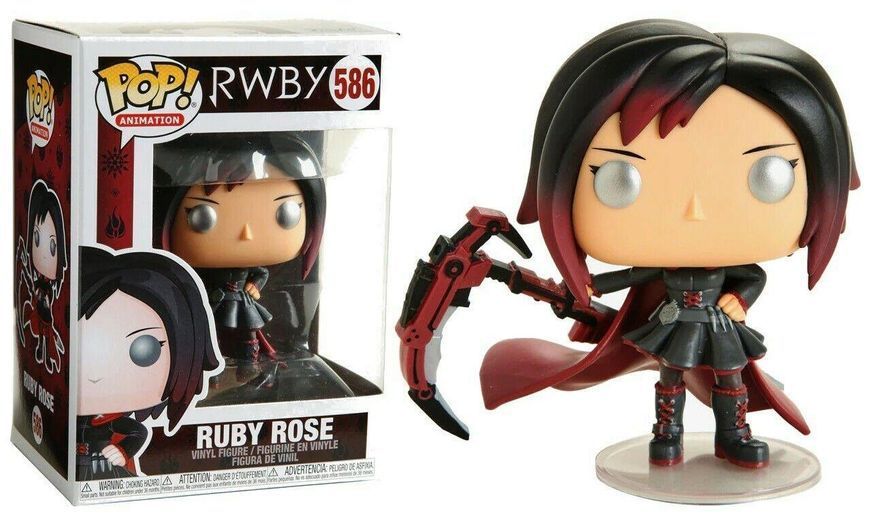 Фигурка Funko Pop Фанко Поп Руби Роуз&nbsp;Руби Красный, Белый, Черный, Желтый&nbsp;Ruby Rose 10 см anime RWBY RR&nbsp;586 anime RWBY RR&nbsp;586 фото