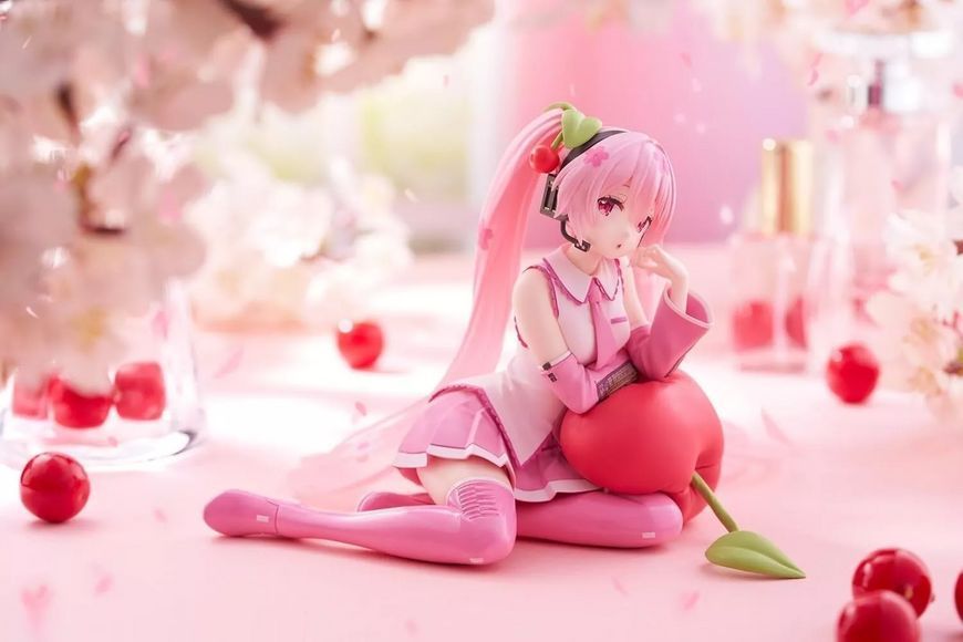 Фигурка Taito Вокалоид Сакура Хацунэ Мику Vocaloid Sakura Hatsune Miku Cherry Cushion Ver. 12 см T V SHM CC 12 2553549651 фото