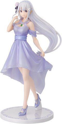 Фигурка Bandai Spirits Жизнь с нуля в альтернативном мире Эмилия Re:ZERO Emilia 19 см BS RZ E 19 BS RZ E 19 фото
