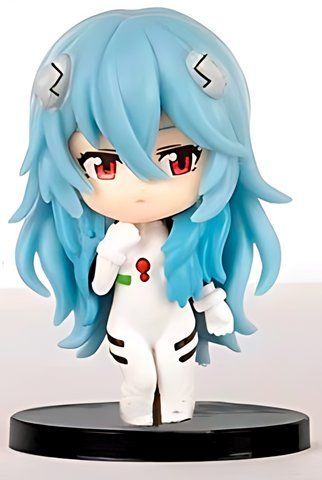 Фигурка Chibi Чиби Rei Ayanami Evangelion Рей Аянами Евангелион 10 см Китай CH E C RA 03 2700612798 фото
