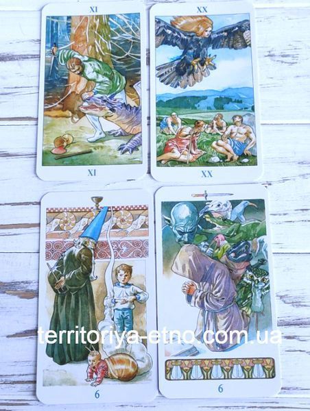 Колода таро 78 волшебников The Sorcerers Tarot 726092602 фото