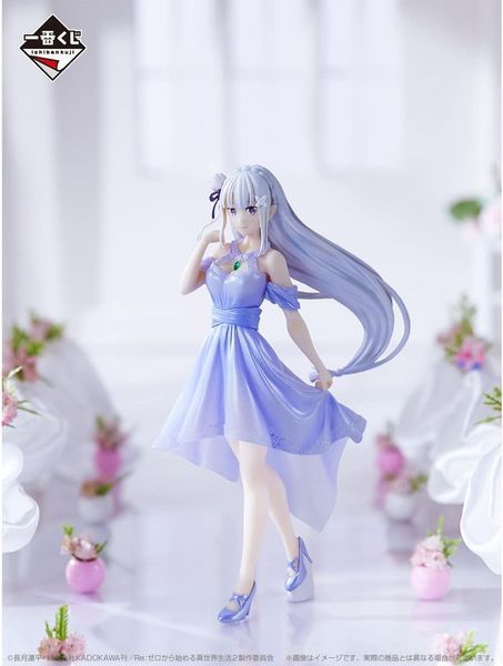 Фигурка Bandai Spirits Жизнь с нуля в альтернативном мире Эмилия Re:ZERO Emilia 19 см BS RZ E 19 BS RZ E 19 фото