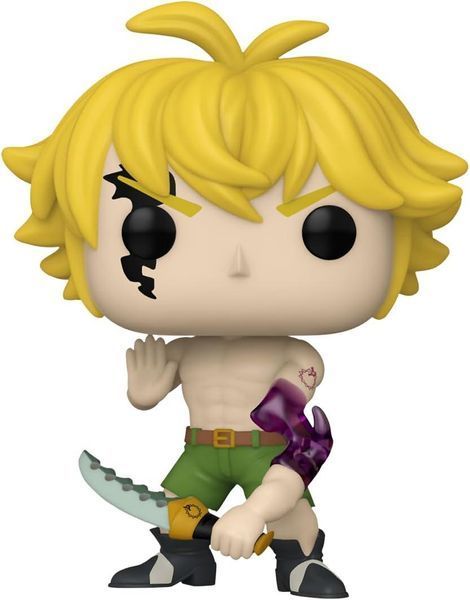Фигурка Funko Pop Семь смертных грехов Мелиодас The Seven Deadly Sins Meliodas 10 см Exclusive SDS M E 1344 SDS M E 1344 фото