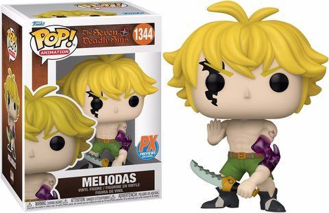 Фигурка Funko Pop Семь смертных грехов Мелиодас The Seven Deadly Sins Meliodas 10 см Exclusive SDS M E 1344 SDS M E 1344 фото