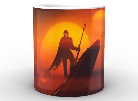 Кружка GeekLand Звёздные войны Мандалорец закат Star Wars The Mandalorian TM.04.11 TM.04.11 фото