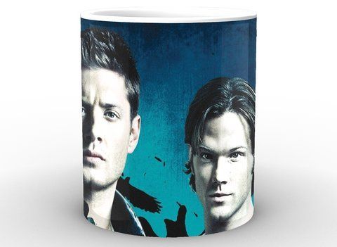 Кружка GeekLand белая Сверхъестественное Supernatural Сэм и Дин Сверхъестественное SN.02.047 SN.02.047 фото